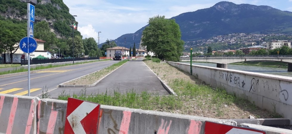 Nuova ciclopedonale a Piedicastello, un ferro di cavallo'' che non serve a nessuno